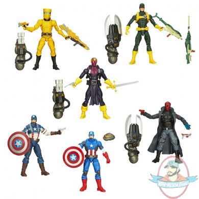 Captain America Marvel Legends Action Figures Wave 1 Case of 8 Hasbro