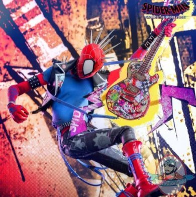 1/6 Spider-Man  Across the Spider-Verse Spider-Punk Figure Hot Toys 
