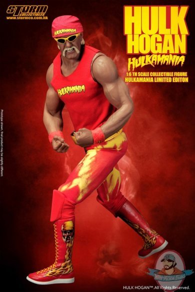 Storm Collectables 1/6 Collectible Hulk Hogan "Hulkamania" SM-1502