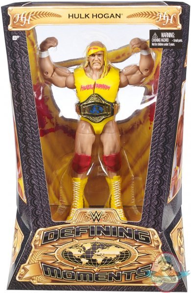 WWE Elite Collection Defining Moments Hulk Hogan Figure by Mattel