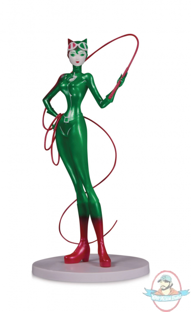 DC Artist Alley Catwoman Sho Murase Holiday Pvc Figure Dc Comics