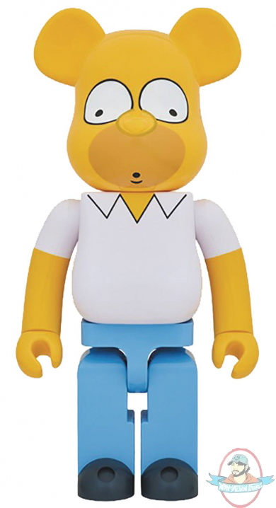 Simpsons Homer 400% Bearbrick Figure by Medicom