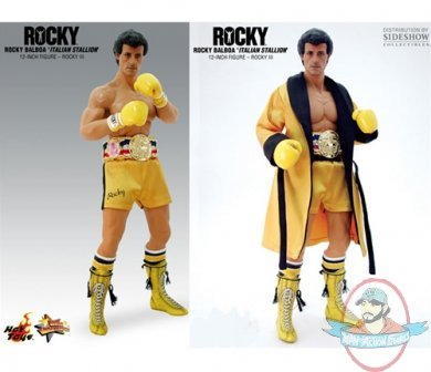Rocky Balboa 'Italian Stallion' Rocky III 12 inch Fig Hot Toys (Used)
