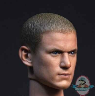 1/6 True-Type Male Caucasian Blonde Head With Neck TTM18 by Hot Toys