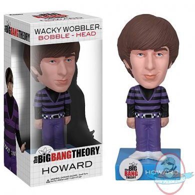 Big Bang Theory Howard Wolowitz Bobble Head Wacky Wobbler by Funko