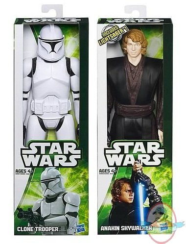 Star Wars 12-Inch Action Figures Wave 1 Set of 2 by Hasbro