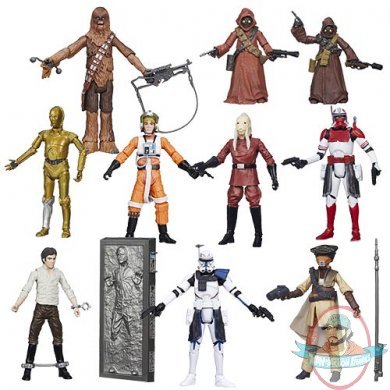 Star Wars Black 3-3/4 inches Action Figure wave 8 Case of 12 Hasbro