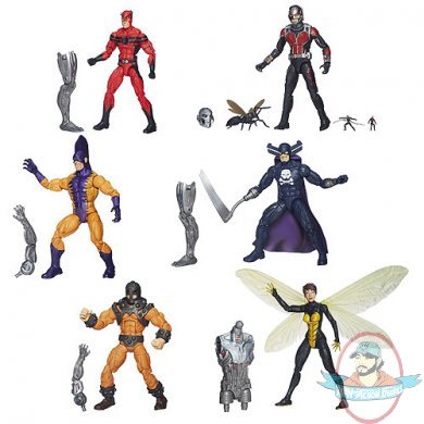 Ant-Man Marvel Legends Action Figures Wave 1 Case Hasbro