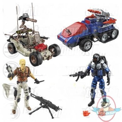 G.I. Joe Desert Duel Vehicles with Action Figures Set of 2 by Hasbro