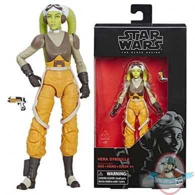 Star Wars The Black Series Hera Syndulla #43 6-Inch Figure Hasbro