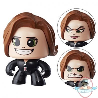 Marvel Mighty Muggs Black Widow Action Figure by Hasbro