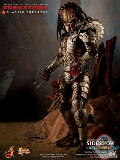 MMS 1/6 Scale Classic Predator 12 inch Collectible Figure by Hot Toys