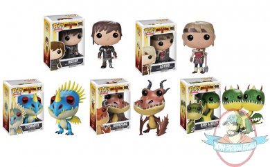 Pop! Movies How to Train Your Dragon 2 Set of 5 Vinyl Figure Funko