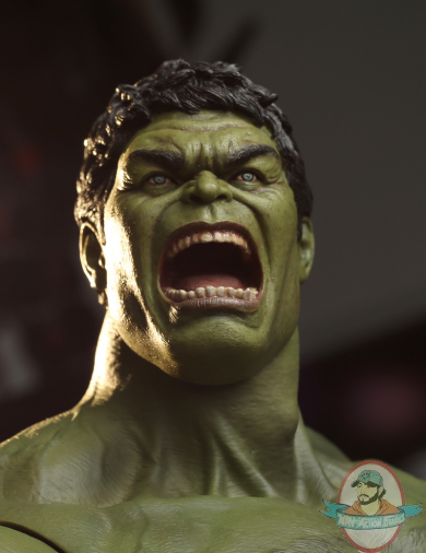 1/6 Scale Hulk Headsculpt with Opened mouth for 12 inch figures