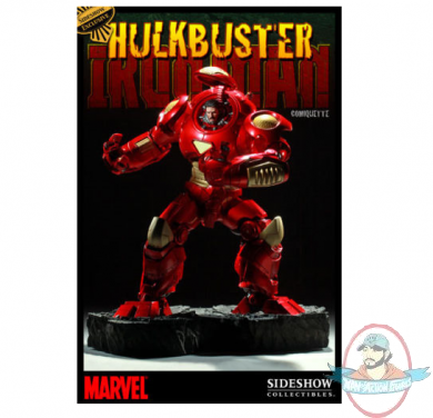 Marvel Hulkbuster Iron Man Exclusive Comiquette Sideshow Used JC