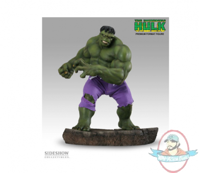 1/4 Scale Marvel Hulk Premium Format Figure Sideshow Used JC