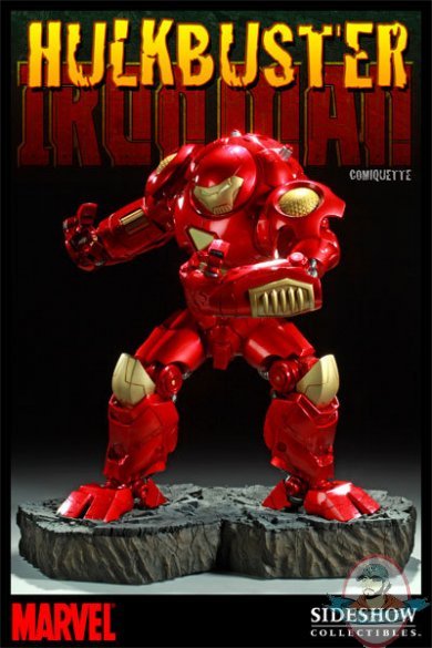 Hulkbuster Iron Man 21" Comiquette Statue by Sideshow Collectibes