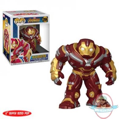 Pop !Marvel Avengers Infinity War Hulkbuster 6 inch Figure #294 Funko