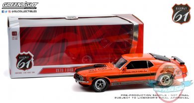 1:18 Highway 61 1970 Ford Mustang Mach 1 Greenlight