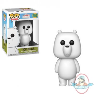 Pop! Animation We Bare Bears Ice Bear #551 Vinyl Figure Funko
