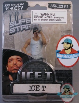 Super Stars 1 Ice T Rap Hip Hop Action Figures Toy Moc