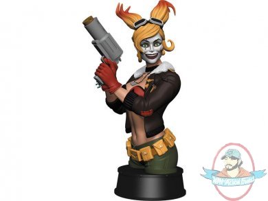DC Comics Bombshells Bust Paperweight Harley Quinn PX Icon Heroes