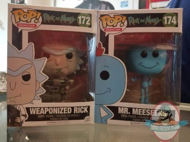 Pop Animation! Rick and Morty Set of 2 Vinyl Figures by Funko