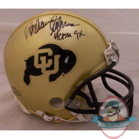 Rashaan Salaam Colorado Buffaloes Heisman Autographed Mini Helmet