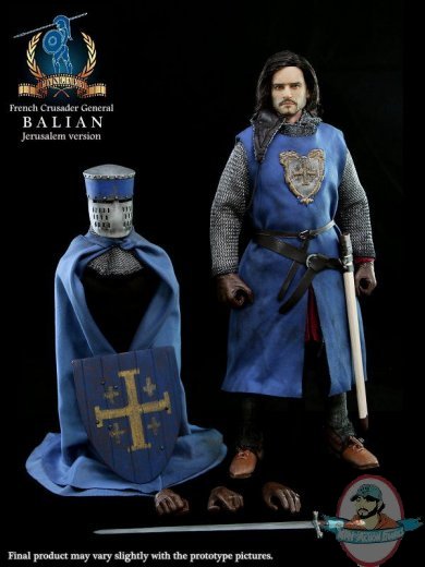 Pangaea 1/6 French Crusader General Balian Jerusalem Version PG04B 