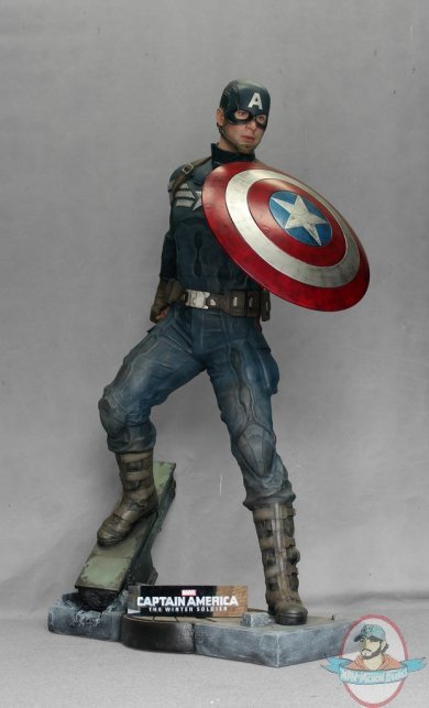 Marvel Life Size Captain America The Winter Soldier Section 9