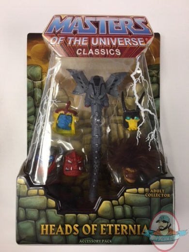 Masters of the Universe Classics Heads of Eternia Accessory Pack