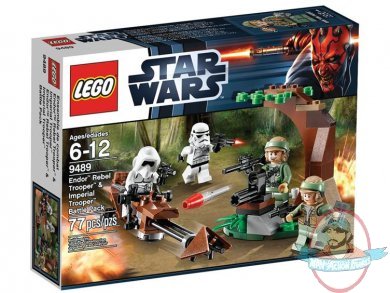 Lego star wars endor rebel hot sale trooper and imperial trooper 9489