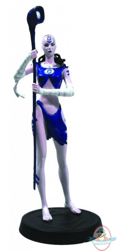 DC Blackest Night Figurine Collector Magazine #7 Indigo by Eaglemoss