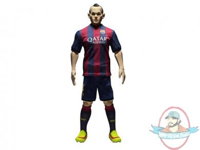 1/6 Scale FCBarcelona Soccer Art Edition Iniesta ZC World