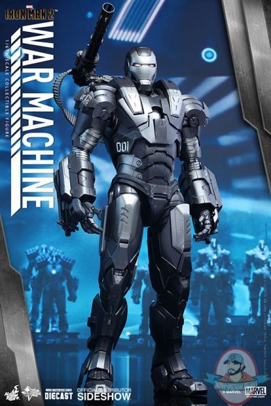 1/6 Iron Man 2 War Machine Movie Masterpiece by Hot Toys 902615