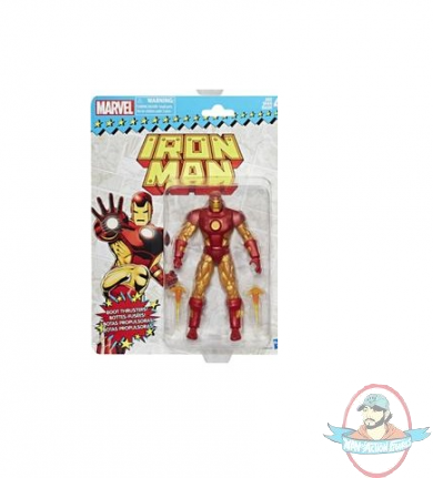 Marvel Legends Super Heroes Vintage 6" Wave 1 Iron Man Hasbro