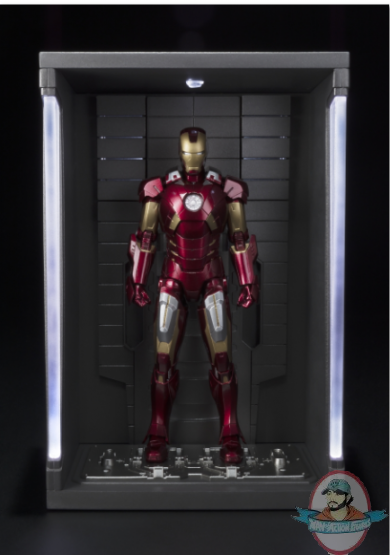 S.H.Figuarts Marvel Ironman Mk-7 And Hall Of Armor Set Bandai BAS55100