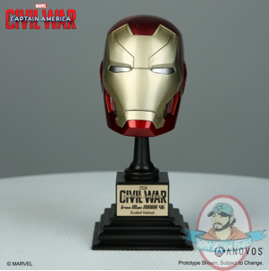 Marvel Armory Collection Iron Man Mark Civil War Scaled Helmet Anovos
