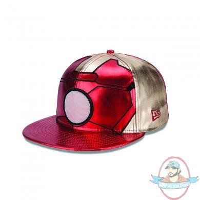 Avengers Age of Ultron Iron Man Armor 5950 Fitted Cap Size 7 3/8