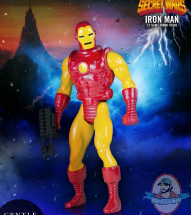 Marvel Secret Wars Iron Man 12 inch Jumbo Figure By Gentle Giant