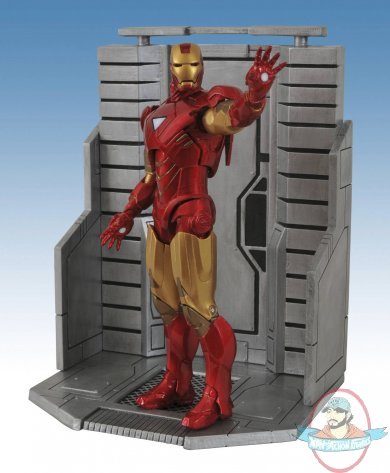  Marvel Select Avengers Movie Iron Man Mark VI Figure Diamond Select