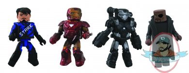 Marvel Minimates Iron Man 2 Battle Tactics C2E2 Exclusive by Diamond