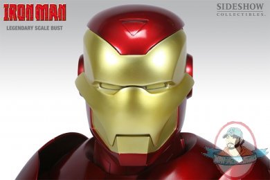 Iron Man Legendary Scale Bust by Sideshow Collectibles