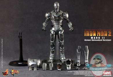 1/6 Sc Movie Masterpiece Iron Man 2 Armor Unleashed Version Hot Toys