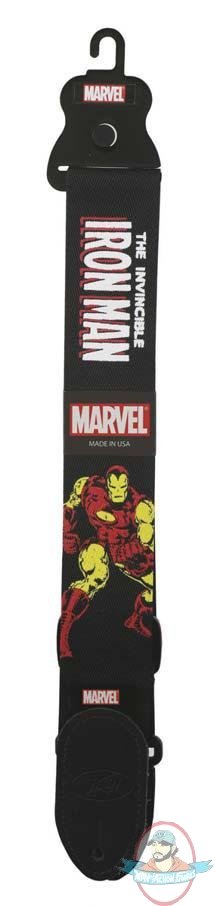 Marvel Comics Iron Man Nylon Guitar Strap by Peavey