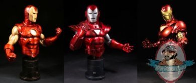 Iron Man Mini Bust Retro Set Of 3 by Bowen
