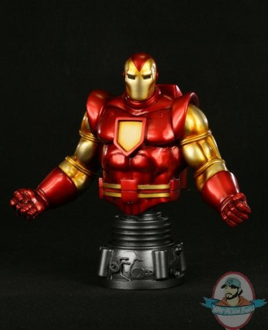 Iron Man Space Armor 7" Mini Bust By Bowen Designs