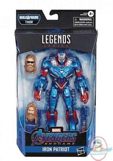 Avengers 4 Legends Action Figure Iron Patriot Hasbro 201903