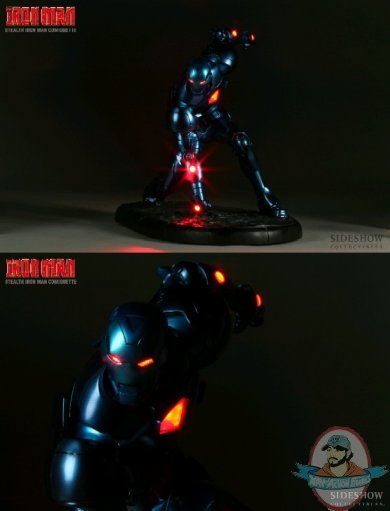 Sideshow Collectibles Marvel Stealth Iron Man Comiquette (Used) 