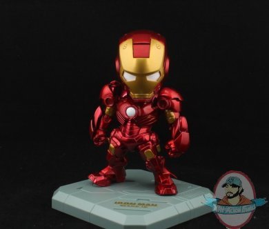 SD Iron Man Mark III 6" Figure Iron Baby LED Light Up Ver Custom Made
